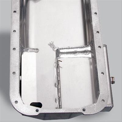 Moroso Honda 2.2/2.3L H Series Prelude Kicked Out Drag Race Baffled 5.5qt 5-3/8in Aluminum Oil Pan