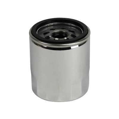 Moroso 97-06 Early GM LS 13/16in Thread 3-1/2in Tall Oil Filter - Chrome