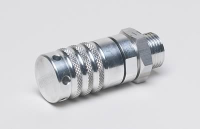 Moroso Vacuum Relief Valve 3/4in-16 Thread - Billet Aluminum - Single