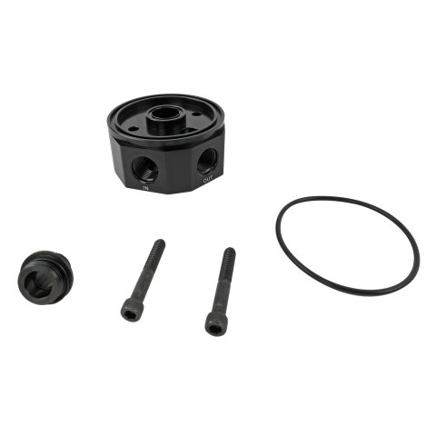 Moroso Chevrolet Big Block Gen V/VI Oil Filter Adapter - Oil Cooler