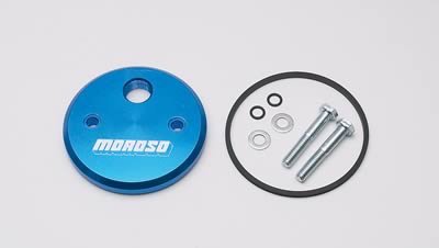 Moroso Chevrolet Big Block/Small Block Oil Filter Block-Off Plate