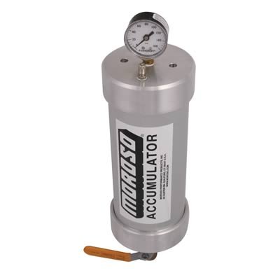 Moroso Oil Accumulator - Heavy Duty - 1.5 Quart - 12in x 4.25in