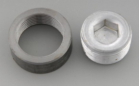 Moroso Oil Pan Inspection Plug Kit - 1in NPT
