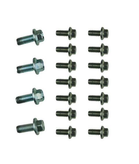 Moroso Chevrolet Small Block Oil Pan Bolts - Set of 18