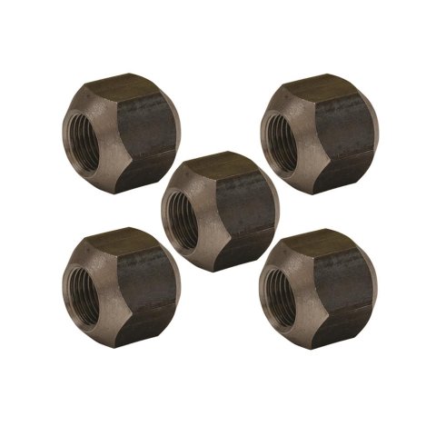 Moroso Double Ended Lug Nuts - 5/8in-18 x 1in Hex (Use w/Part No 62010) - 5 Pack