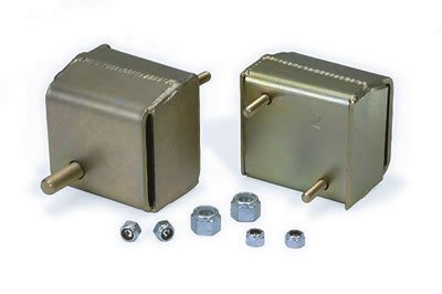 Moroso 84-92 Ford 5.0L Mustang Motor Mounts - 3/16in - Grade 8 Studs - Steel - 2 Pack