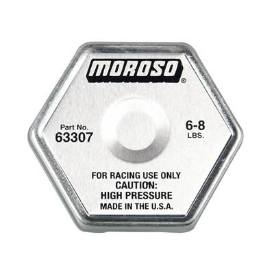 Moroso Racing Radiator Cap - 6-8lbs