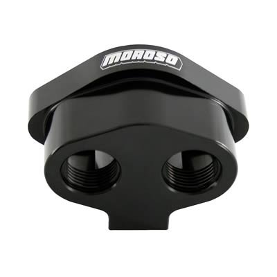 Moroso Universal Remote Thermostat Housing - Two -12An Holes on Bottom