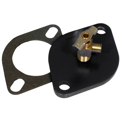 Moroso Chevrolet Waterneck Bleeder Plate