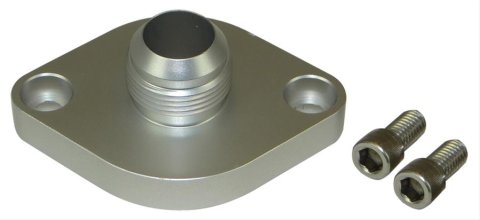 Moroso Chevrolet Big Block/Small Block Water Outlet Filler Neck -16An w/O-Ring - Aluminum