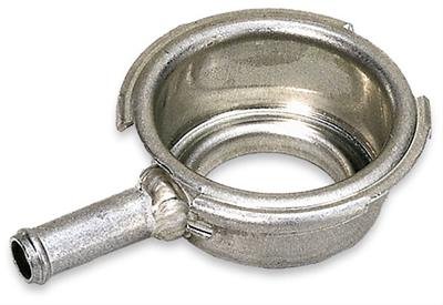 Moroso Weld-On Filler Neck - Stamped Aluminum