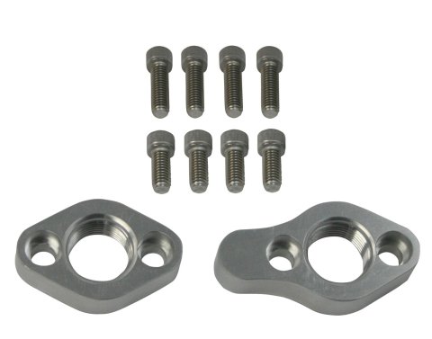 Moroso Chevrolet Small Block Remote Water Pump Adapter Kit (Requires Two -12An Male Fittings)