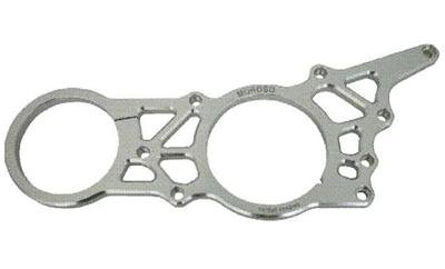 Moroso Ford Small Block Alternator & Vacuum Pump Mount - Meziere Water Pump - 93mm Alternator