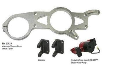 Moroso Ford Small Block Alternator & Vacuum Pump Mount - CSR (Early) Water Pump - 93mm Alternator