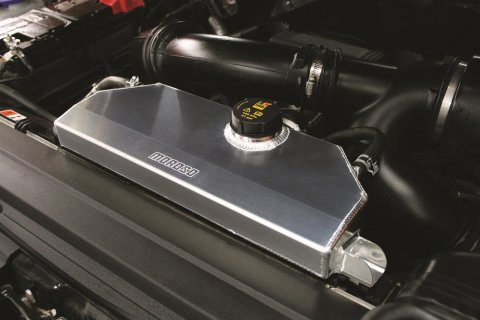 Moroso 15-20 Ford F-150/17-20 Raptor Coolant Expansion Tank - Direct Bolt-In Replacement