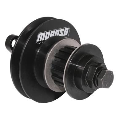 Moroso GM LS Dry Sump & Vacuum Pump Drive Kit - Flange Style w/Pulleys