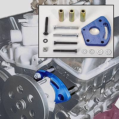 Moroso Chevrolet Small Block (Late Style GM Pump) Power Steering Mount (Use w/Part No 64860)