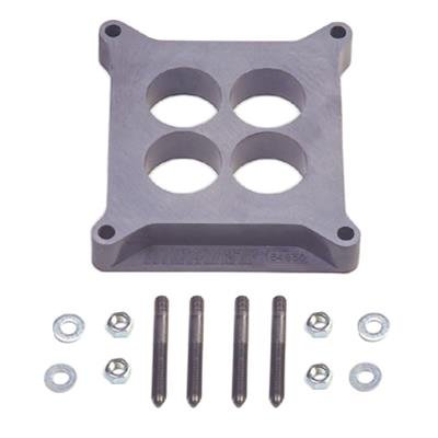 Moroso 4150/4160 Carburetor Spacer - 4 Hole Plenum - 1in - Plastic