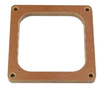 Moroso 4150/4160 Carburetor Spacer - Open Plenum - 1/2in - Phenolic