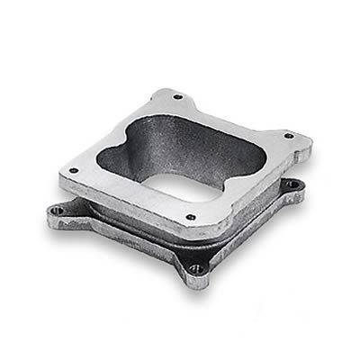 Moroso Quadrajet to 4150/4160 Carburetor Adapter - 2in - Cast Aluminum