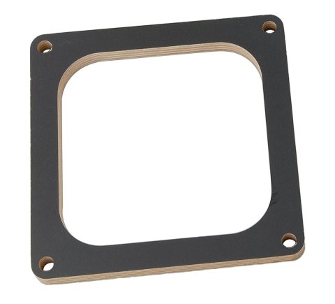 Moroso 4500 Carburetor Spacer - Open Plenum - 1/2in - Wood