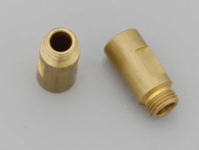 Moroso Jet Spacer - Holley - 5/16in-32 STD - Brass - 2 Pack