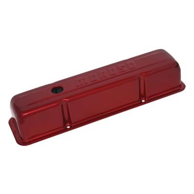 Moroso Chevrolet Small Block Valve Cover - Red Powder Coat - Single