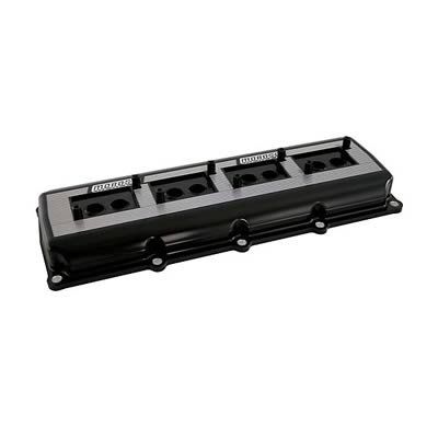 Moroso Dodge 5.7/6.1/6.4L Hemi Valve Cover - Black Anodized Aluminum