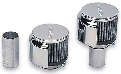 Moroso Filtered Valve Cover Breather Kit - Weld-In