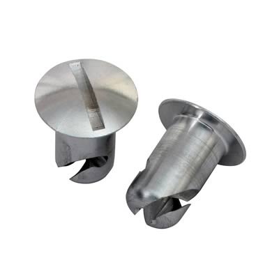 Moroso Quick Fastener - Oval Head - 7/16in x .400in - Steel - 10 Pack