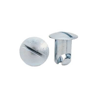 Moroso Quick Fastener - Oval Head - 7/16in x .500in - Steel - 10 Pack