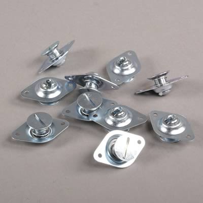 Moroso Quick Fastener - Self Ejecting - 7/16in x .500in - Steel - 10 Pack