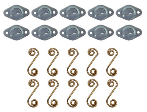 Moroso Quick Fastener - Self Ejecting - 5/16in x .650in - Steel - 10 Pack