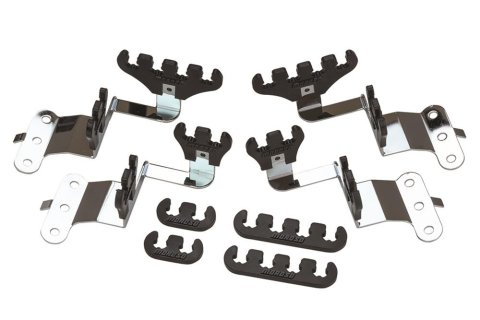 Moroso Chevrolet Small Block Ignition Wire Loom Kit - Centerbolt - 7-9mm - Black
