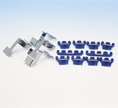Moroso Chevrolet Small Block Show Car Ignition Wire Loom Kit - 7-9mm - Blue