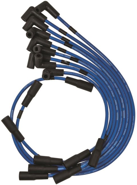 Moroso Custom Ignition Wire Set - Blue Max - Spiral Core