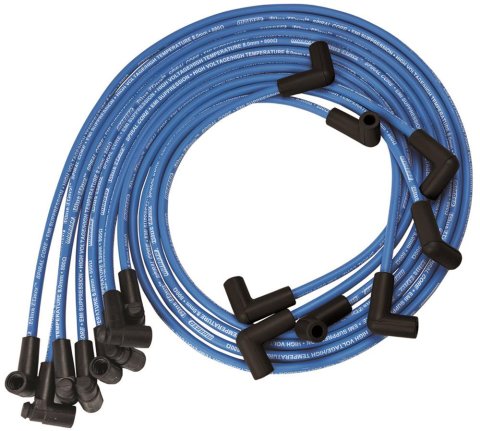 Moroso Custom Ignition Wire Set - Blue Max - Spiral Core