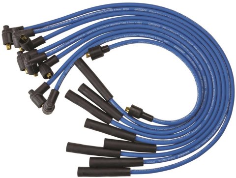 Moroso Custom Ignition Wire Set - Blue Max - Spiral Core