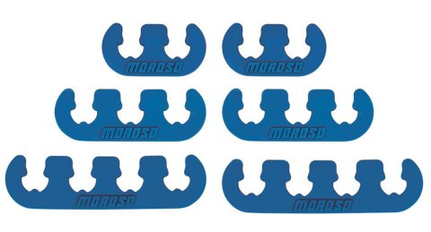 Moroso Spark Plug Wire Separator Kit - 11mm - Blue