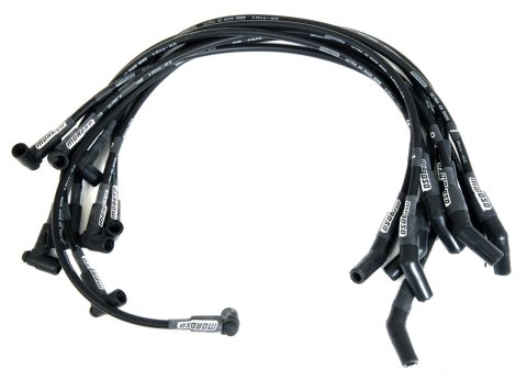 Moroso Ford 289-302 Ignition Wire Set - Ultra 40 - Unsleeved - HEI - Under Header - Black