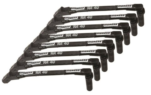 Moroso GM LS Ignition Wire Set - Ultra 40 - Sleeved - (Use w/Part No 68476) - Black