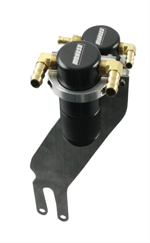 Moroso 05-11 Lotus Elise/Exige Air/Oil Separator Catch Can - Small Body - Billet Aluminum