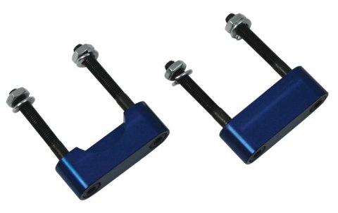 Moroso Dana 60 (w/Straps) U-Joint Girdle - Dark Blue Anodized - Set