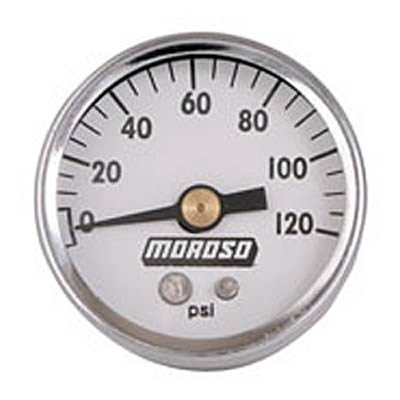 Moroso Oil Pressure Gauge - 0-120lbs - 1.5in Diameter