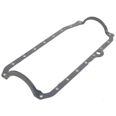 Moroso 86-Up Chevrolet Small Block Oil Pan Gasket - One Piece - Reinforced Steel