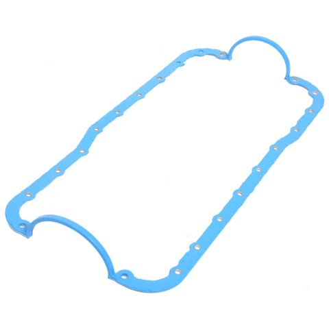 Moroso Ford 289-302 (Late Model Oil Pan) Oil Pan Gasket - One Piece - Reinforced Steel