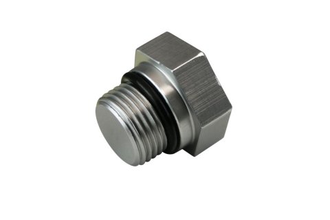 Moroso Drain Plug w/O-Ring -8An 3/4in-16 - Hex Head - Single