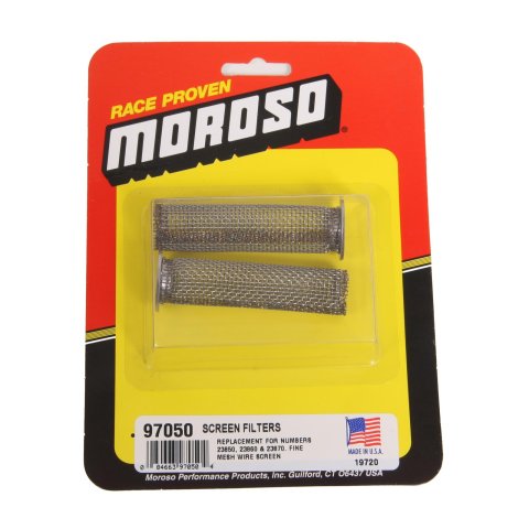 Moroso Screen Filter Element (Use w/Part No 23850/23860/23970)