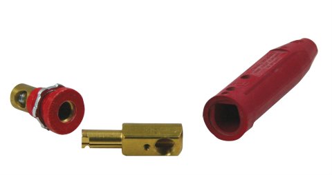 Moroso Male End (Replacement for Part No 74155) - Red