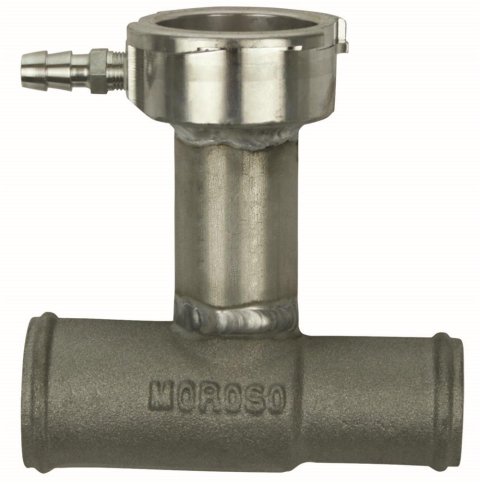 Moroso Inline Extended Filler Neck 1.5in In / 1.25in Out